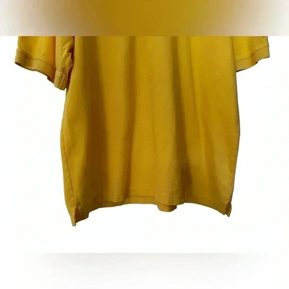 Master's Collection 100% Pima Cotton Yellow Augusta National Golf Polo L - Picture 4 of 10